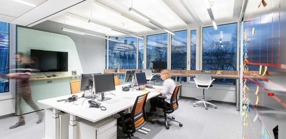 Verwaltungsräume Beleuchtung in einem Verwaltungsraum