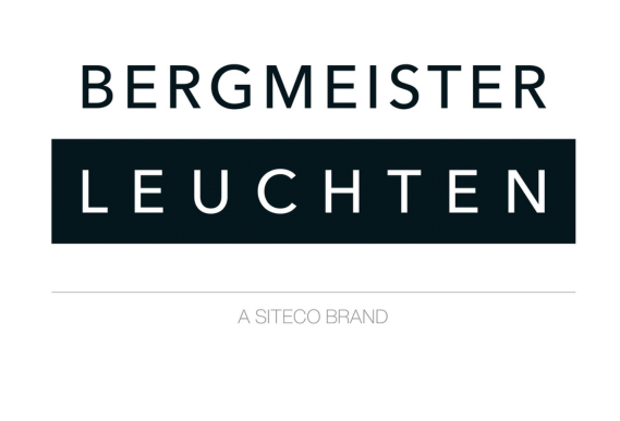 Logo des SITECO Tochterunternehmens Bergmeister Leuchten